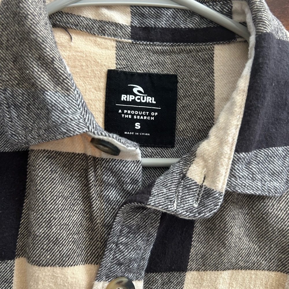 RipCurl flannel jacket